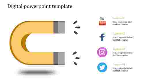 digital powerpoint template-digital powerpoint template-yellow